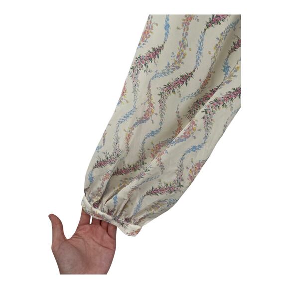 Paige Dress Marjie Floral long sleeve minidress size 12 - Picture 3 of 6